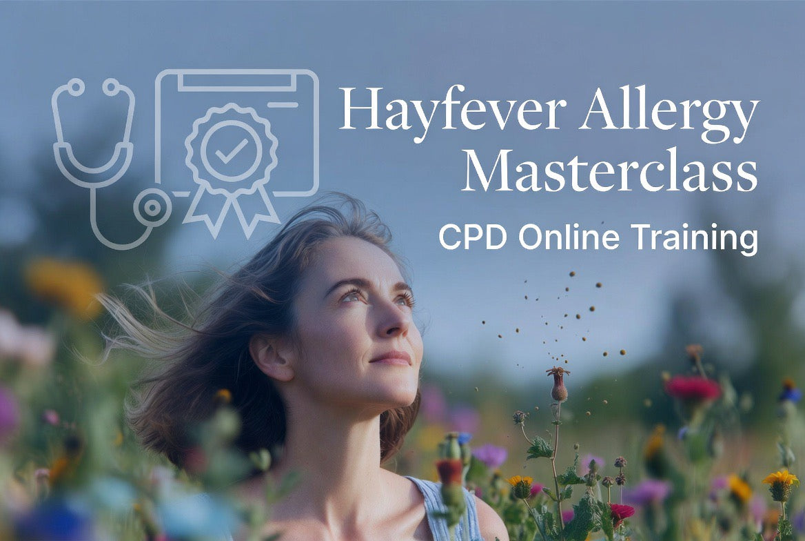 Hayfever Allergy Masterclass | CPD Online Training | Estetica Training