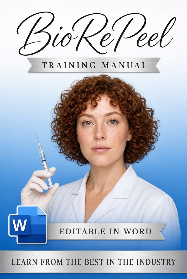 BioRePeel Editable Training Manual | Instant Download | Word
