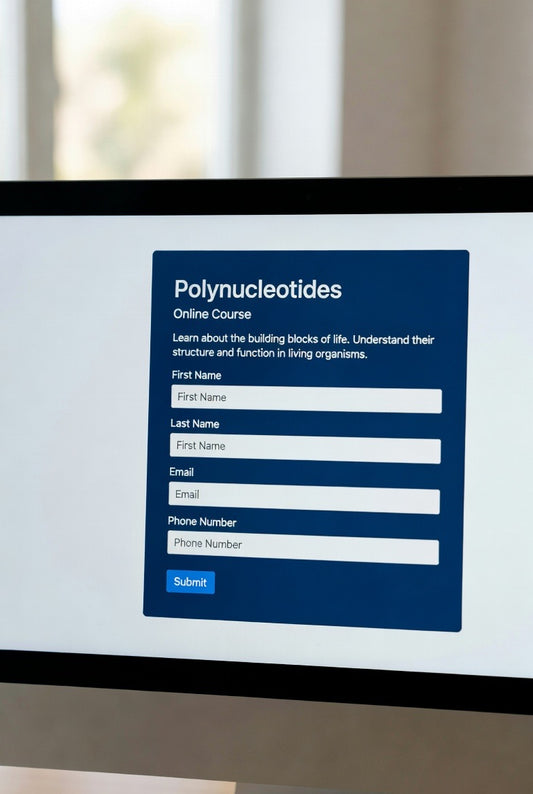 Polynucleotides Plenhyage XL | Online Training Course | CPD Accredited
