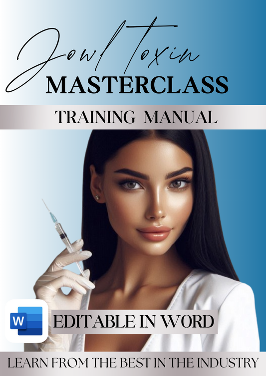 Jowl Toxin Editable Training Manual